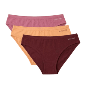 Regular Use Bamboo Panties | Pack of 3 | Random Colors